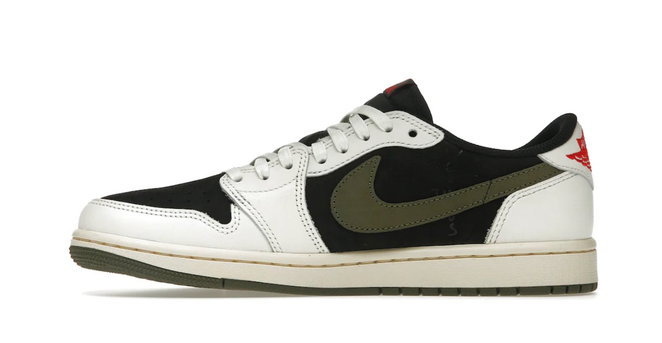 Jordan 1 Low Travis Scott Olive (W) - Heat Providers