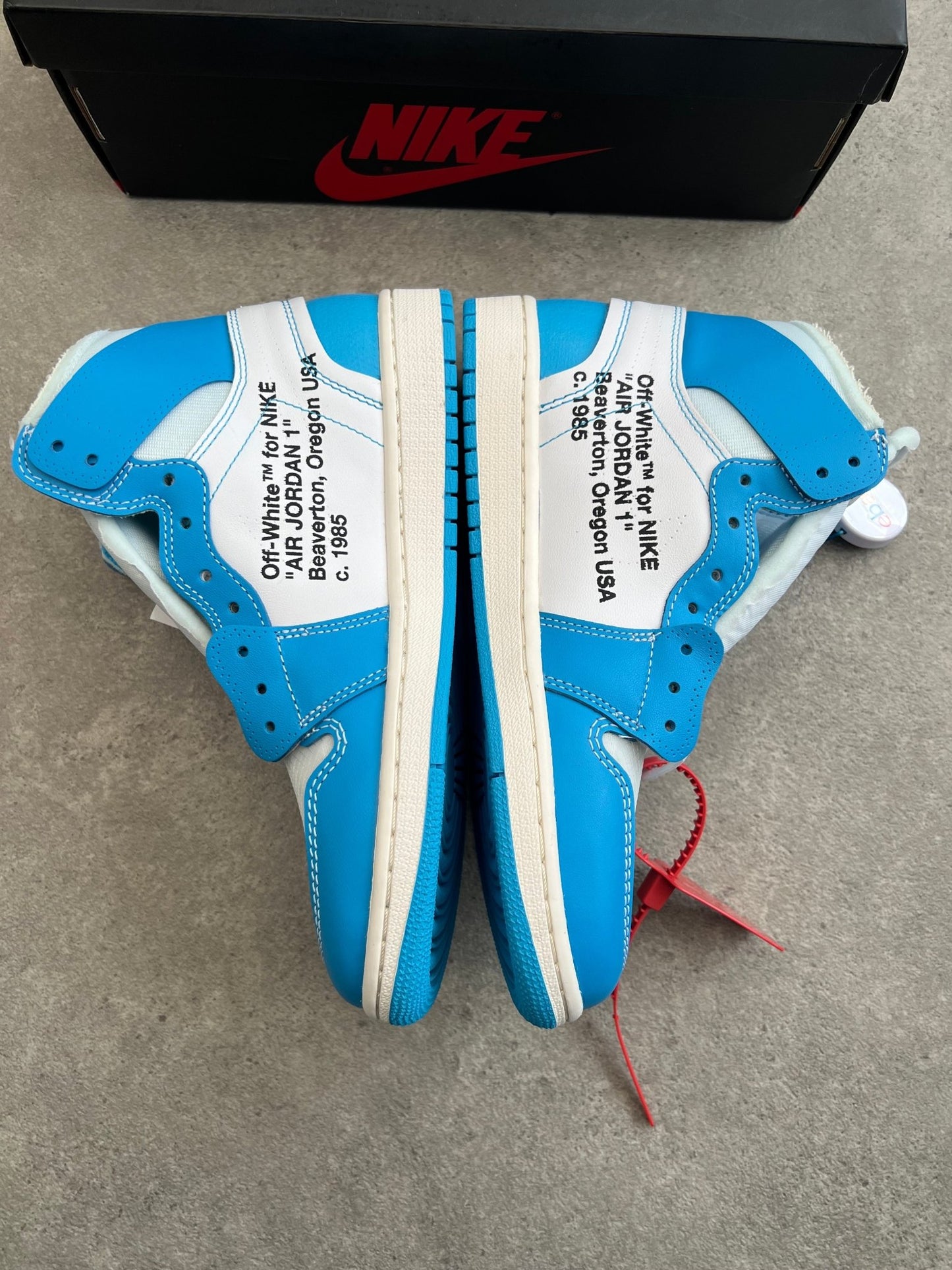 Nike - Jordan 1 High Offwhite UNC - Heat Providers