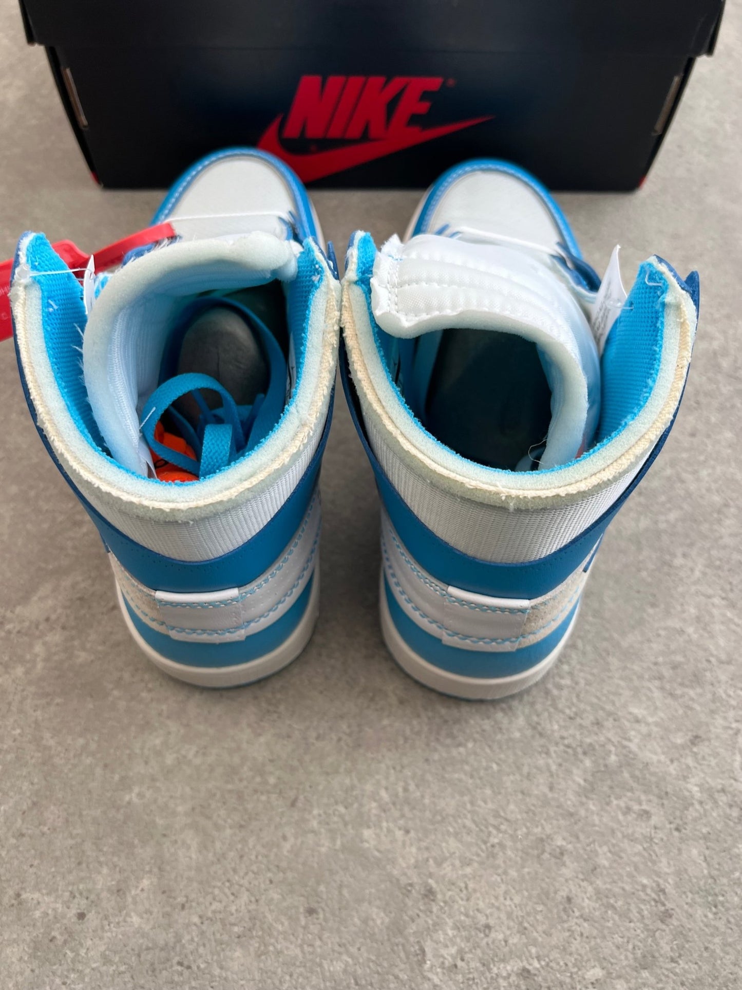 Nike - Jordan 1 High Offwhite UNC - Heat Providers