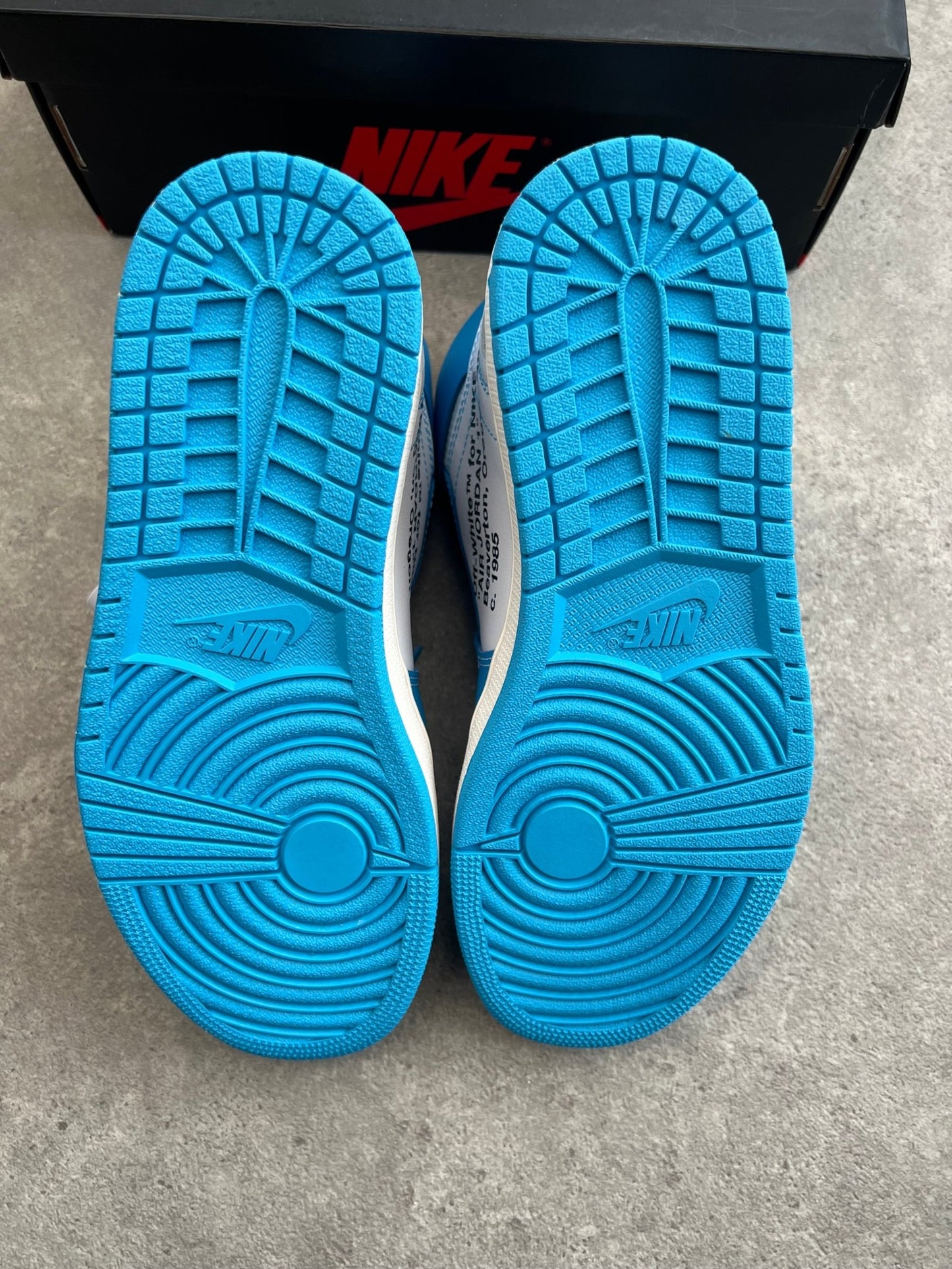 Nike - Jordan 1 High Offwhite UNC - Heat Providers