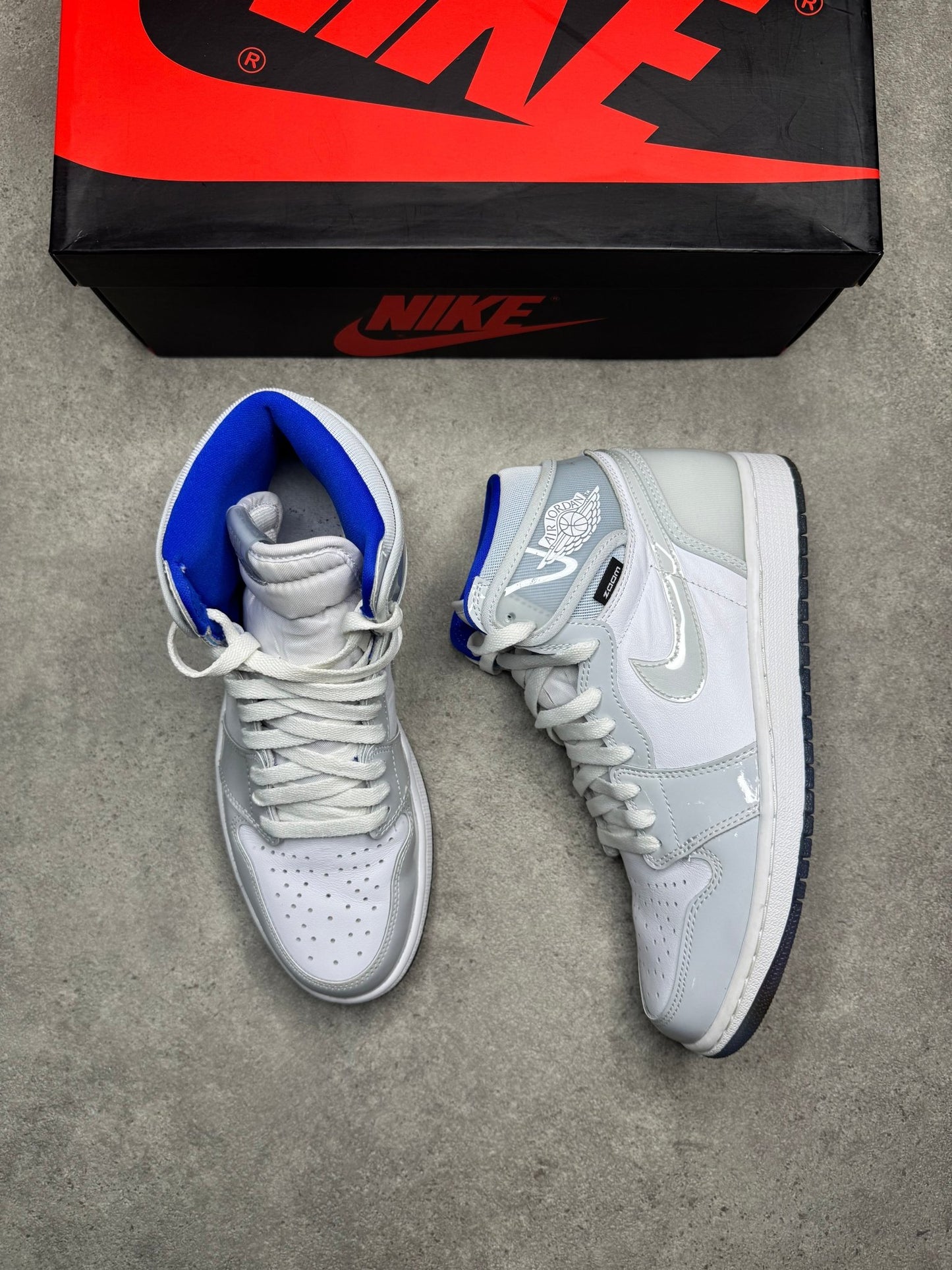 Nike - Jordan 1 High Racer Blue Zoom (Pre - Loved) - Heat Providers