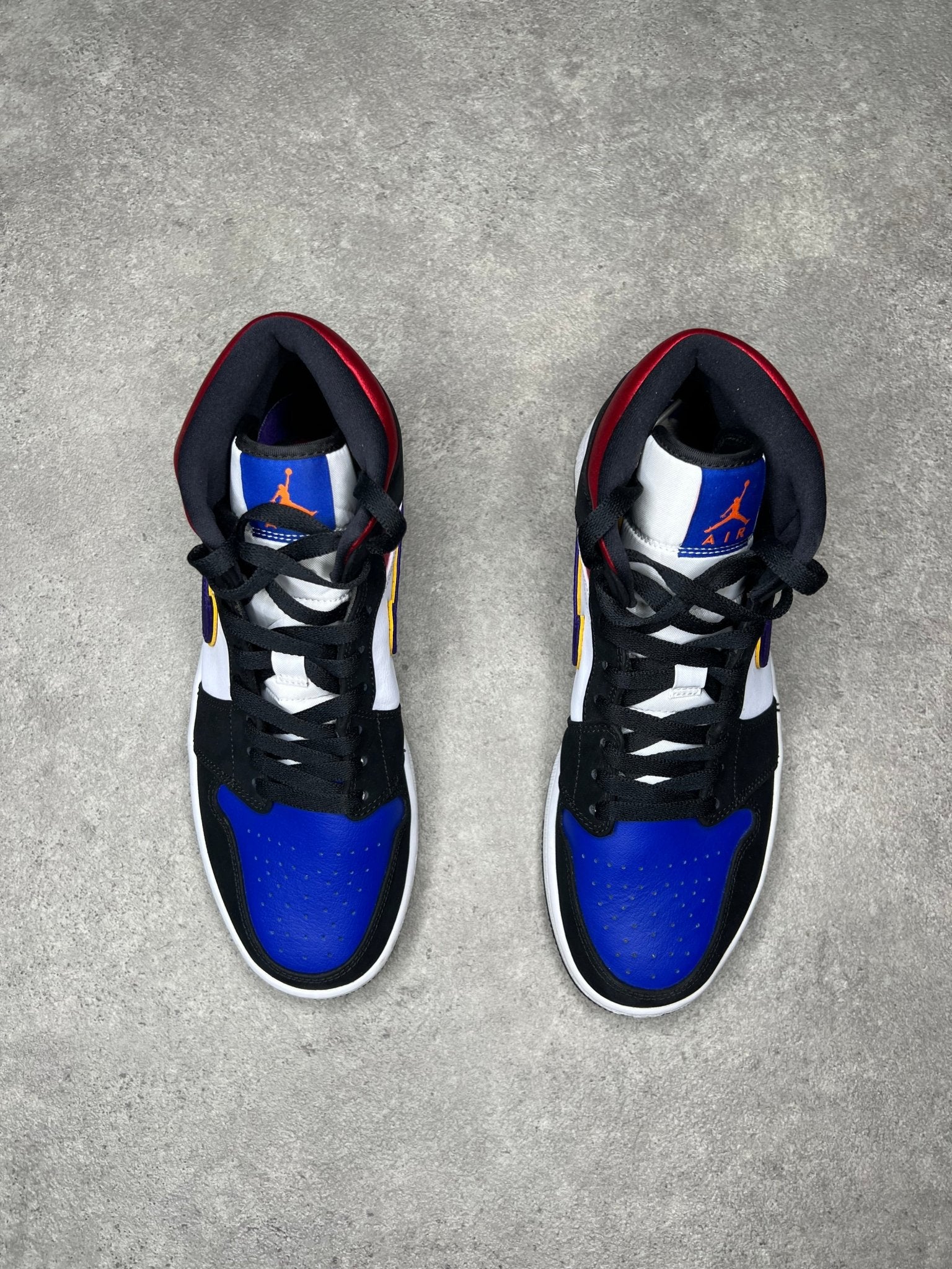 Nike - Jordan 1 Mid Lakers Top 3 (Pre - Loved) - Heat Providers