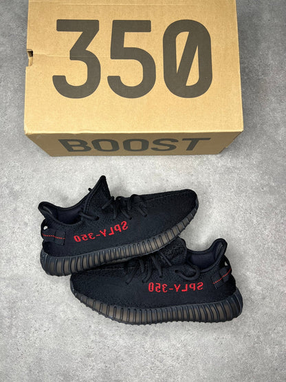 Adidas - Yeezy 350 Black/ Red (Pre - Loved) - Heat Providers