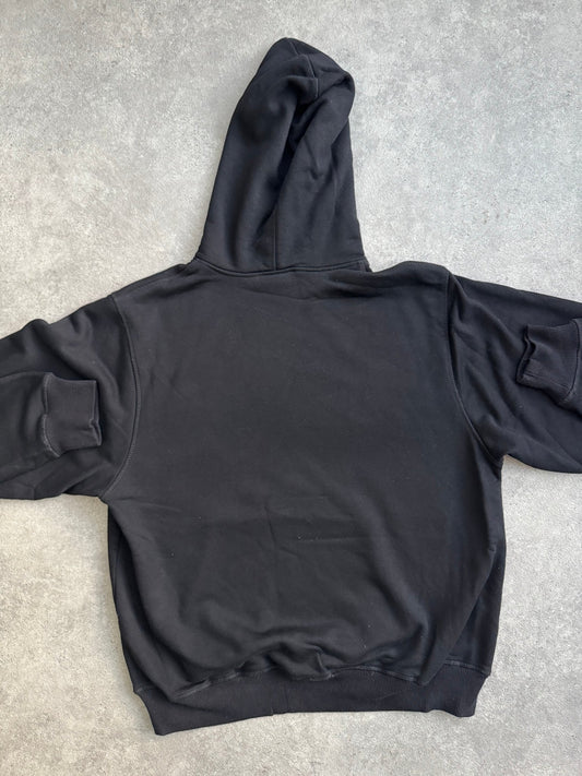 Corteiz - Corteiz Alcatraz Black and Red Hoodie - Pre - Loved - Heat Providers