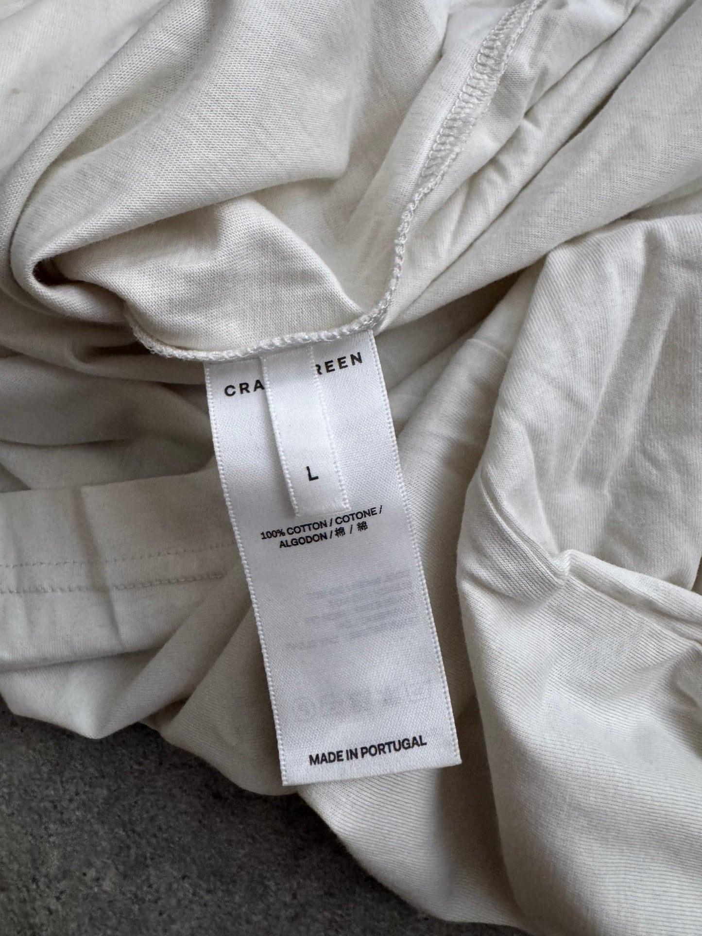 Craig Green - Craig Green T-Shirt White (Pre - Loved) - Heat Providers