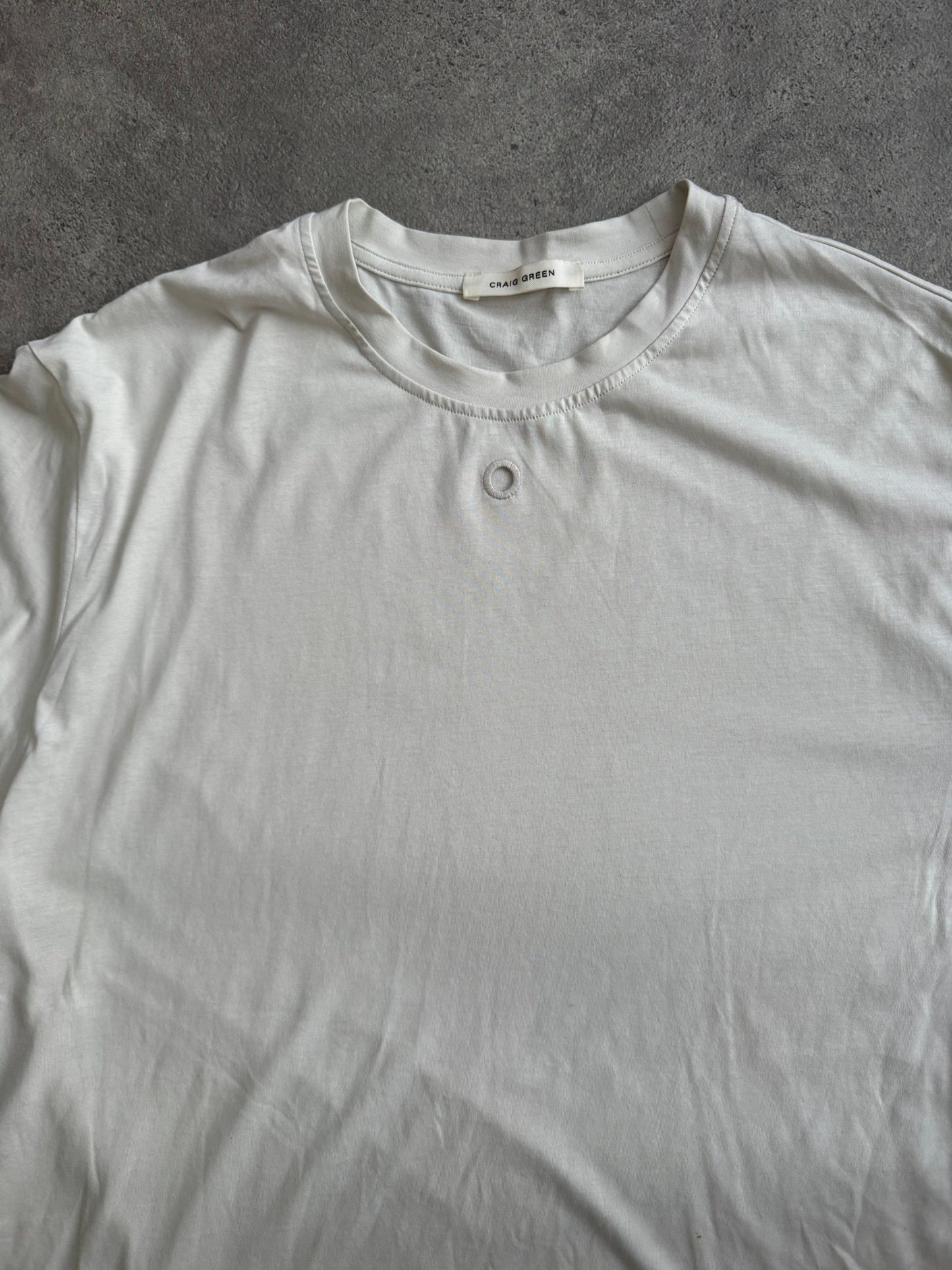 Craig Green - Craig Green T-Shirt White (Pre - Loved) - Heat Providers