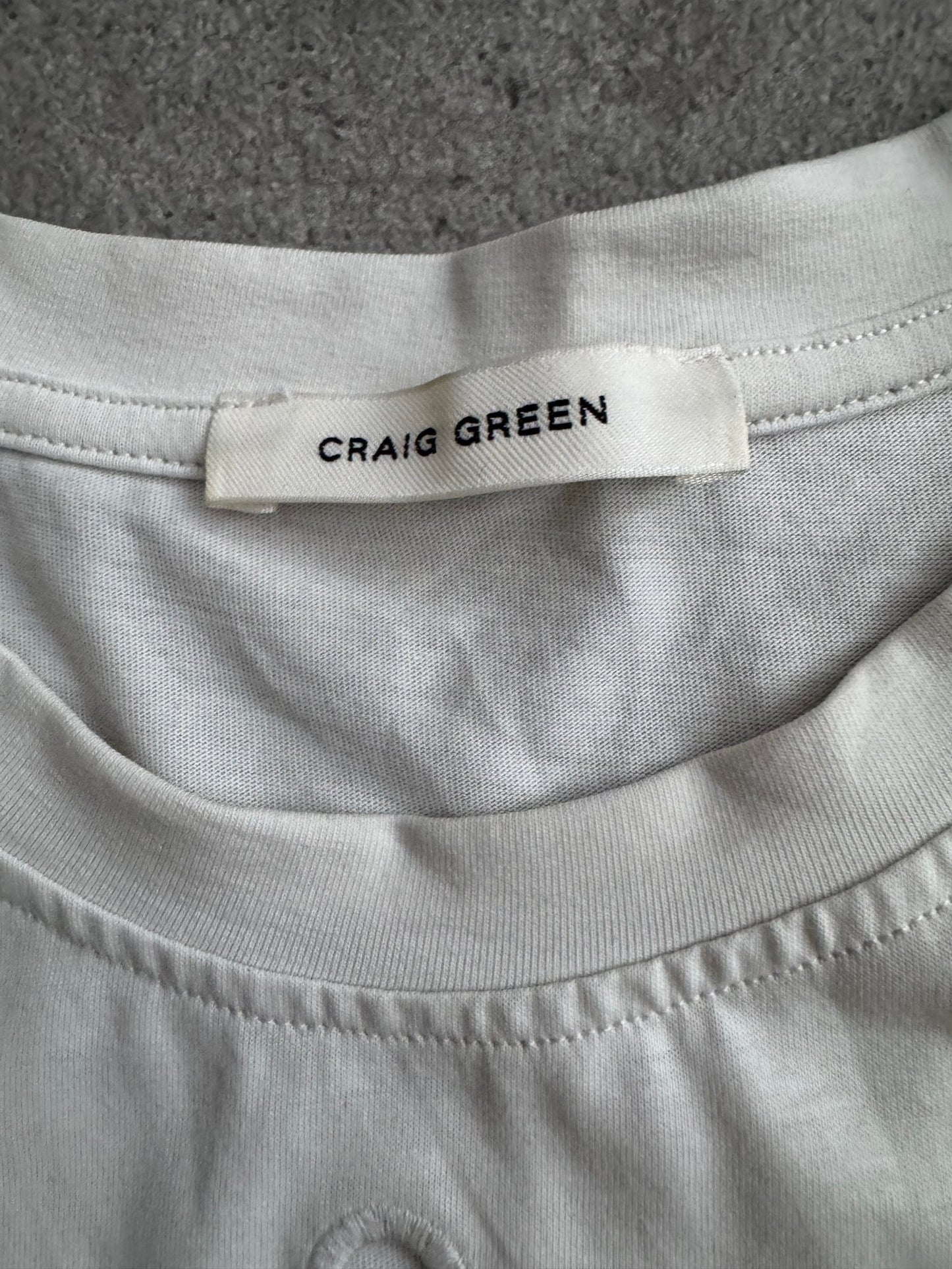 Craig Green - Craig Green T-Shirt White (Pre - Loved) - Heat Providers
