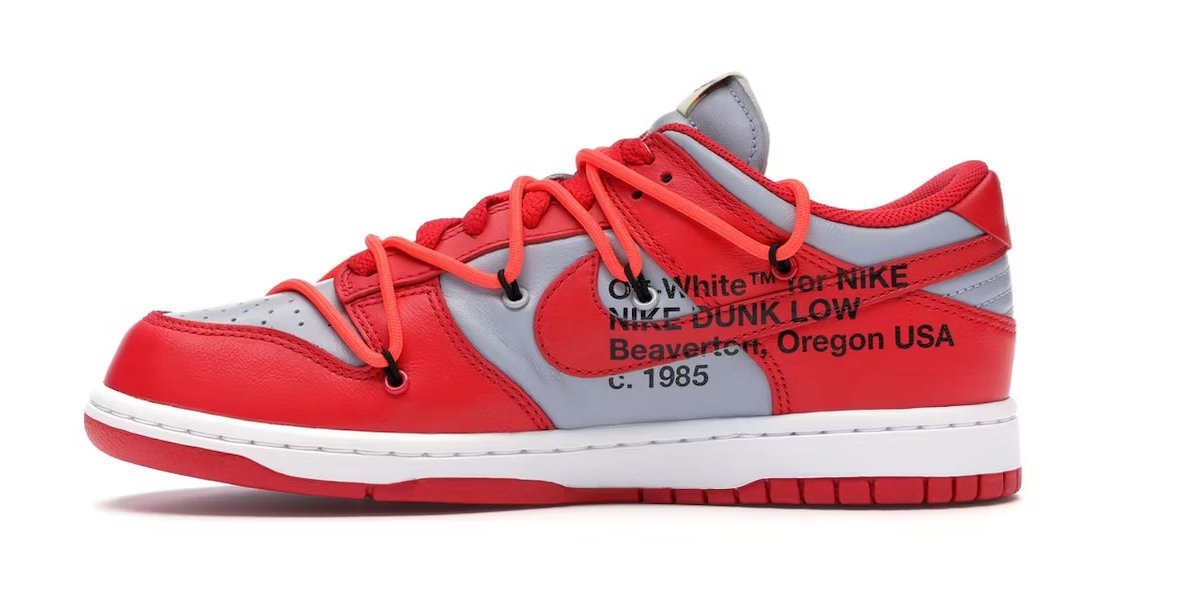 Dunk Low OffWhite University Red - Heat Providers