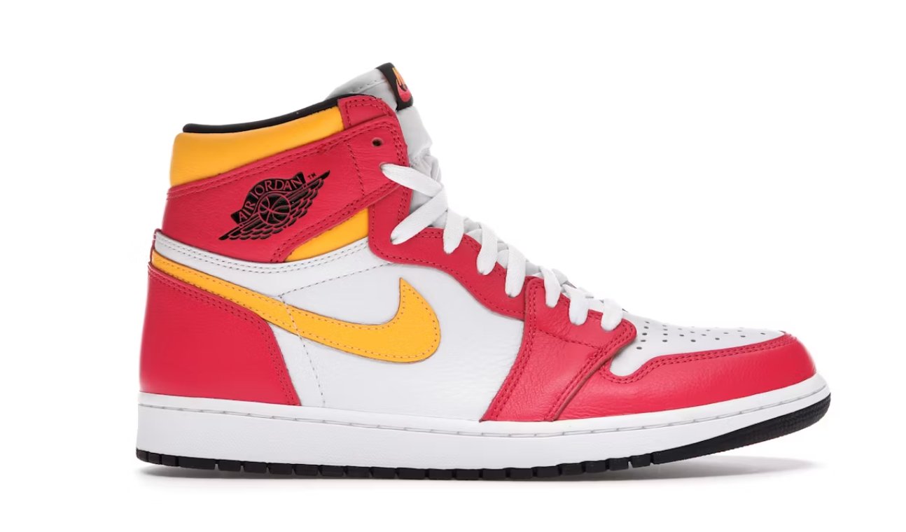 Jordan 1 High Light Fusion Red - Heat Providers