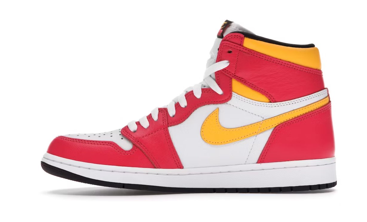 Jordan 1 High Light Fusion Red - Heat Providers