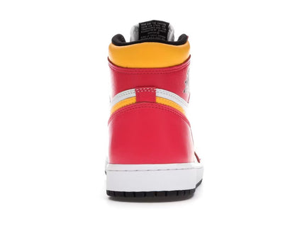 Jordan 1 High Light Fusion Red - Heat Providers