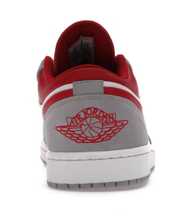 Jordan 1 Low SE Light Smoke Grey Red - Heat Providers