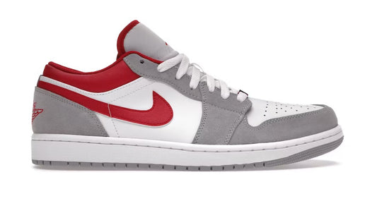 Jordan 1 Low SE Light Smoke Grey Red - Heat Providers