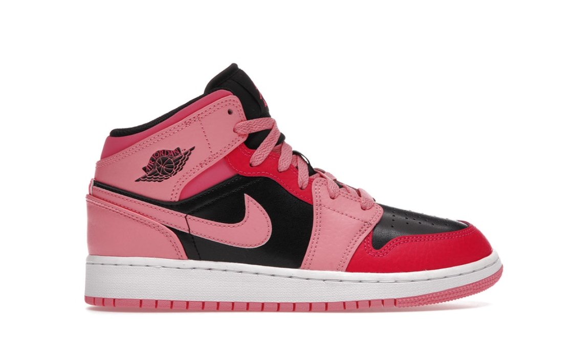 Jordan 1 Mid Coral Chalk (GS) - Heat Providers