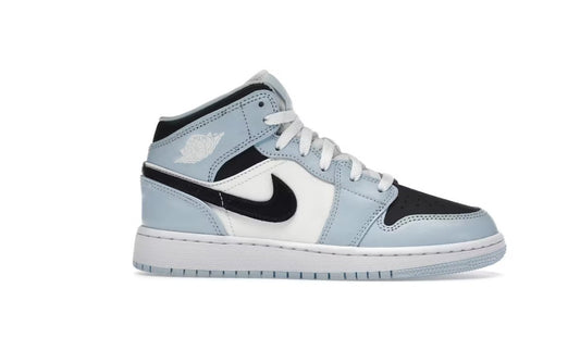 Jordan 1 Mid Ice Blue (2022, GS) - Heat Providers