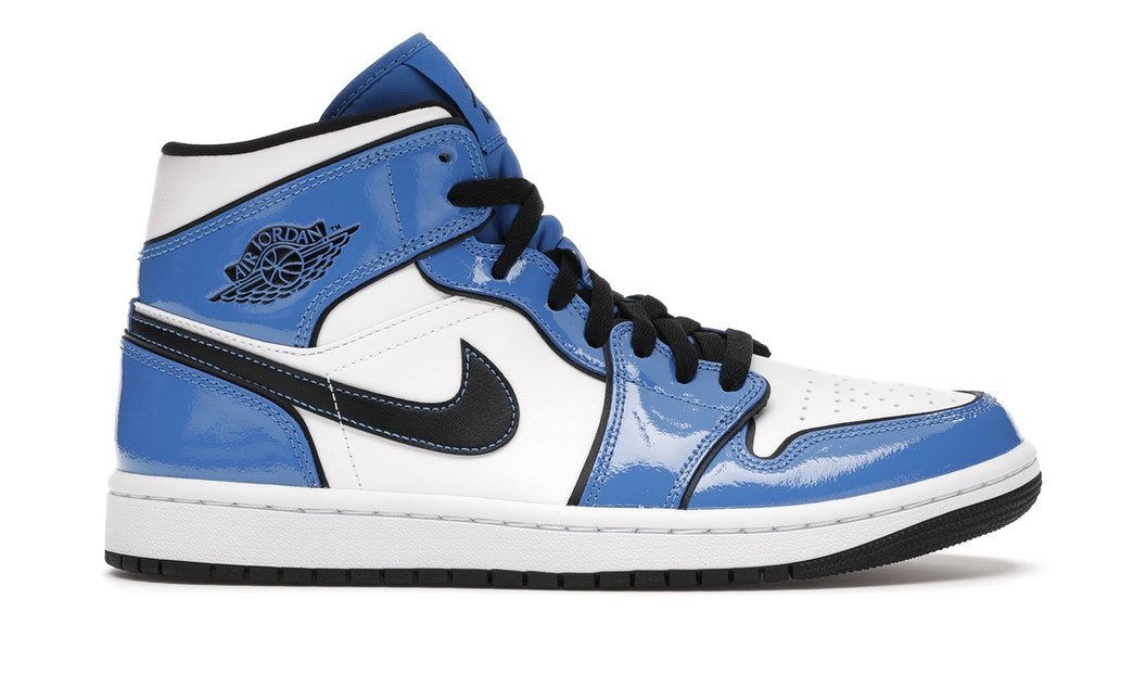 Jordan 1 Mid Signal Blue - Heat Providers