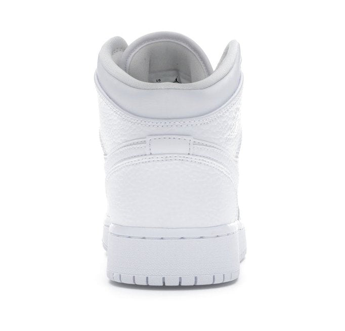 Jordan 1 Mid Triple White (GS) - Heat Providers