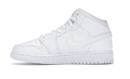 Jordan 1 Mid Triple White (GS) - Heat Providers