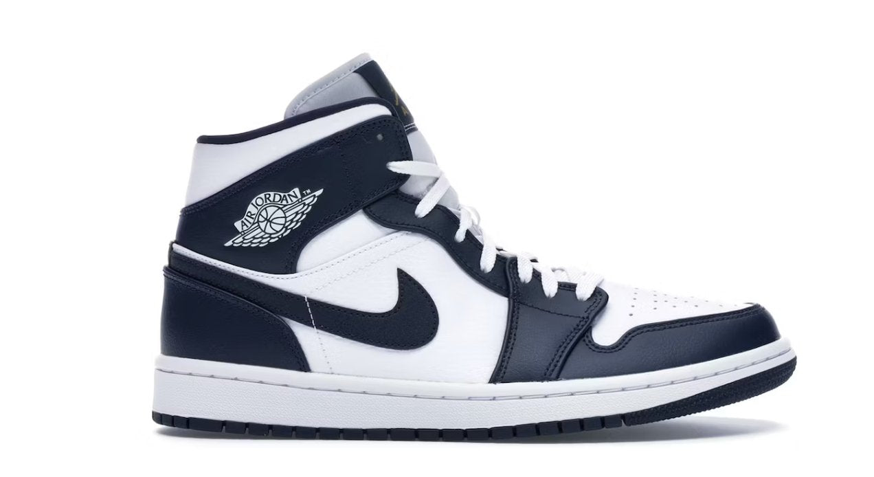 Jordan 1 Mid White Obsidian - Heat Providers