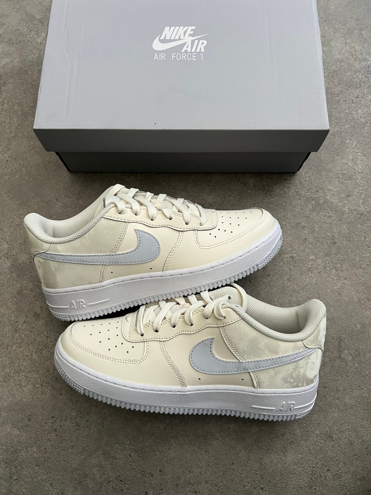 Nike - Air Force 1 Low Pale Ivory Sea Glass (GS) - Heat Providers