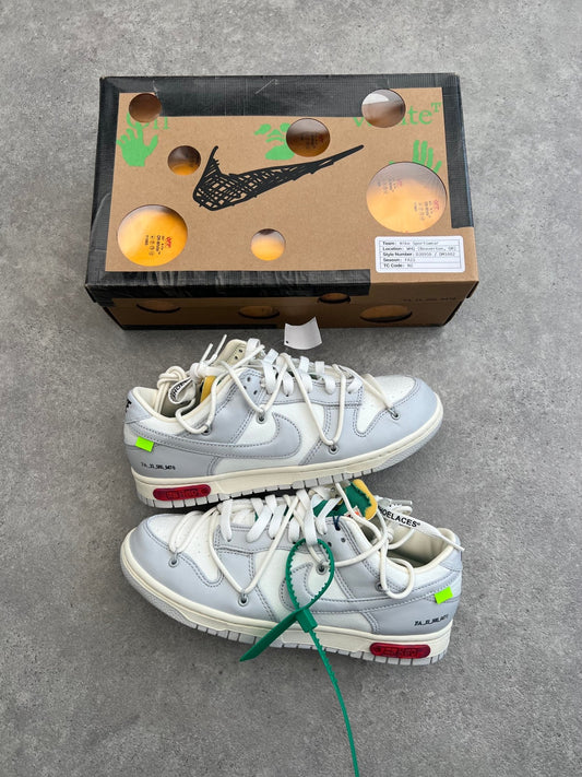 Nike - Dunk Low Off - White Lot 25 - Heat Providers