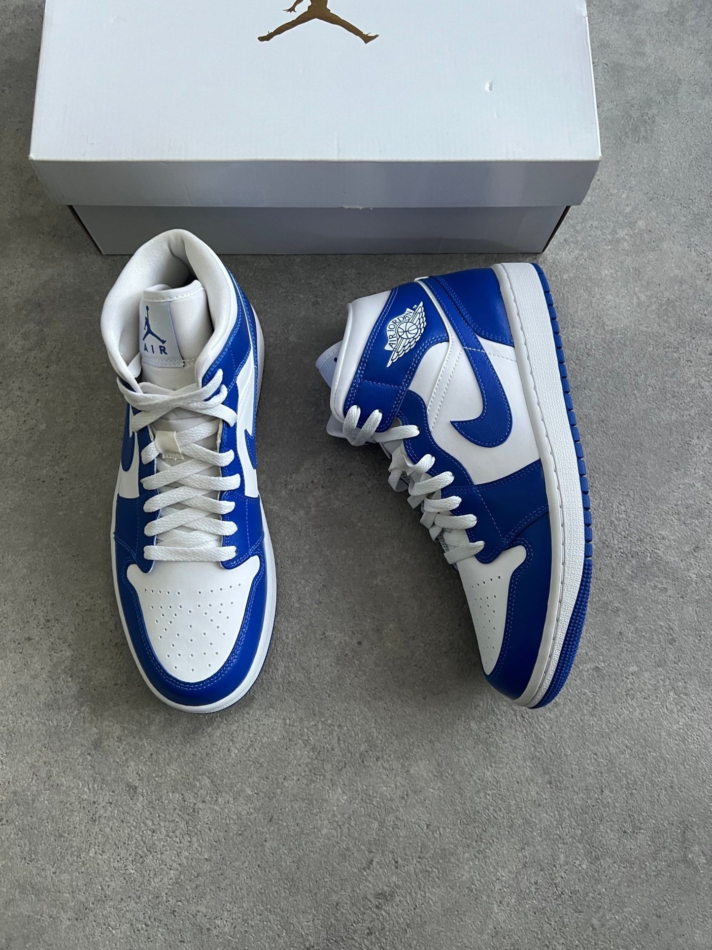 Nike - Jordan 1 Mid Kentucky Blue (W) - Heat Providers