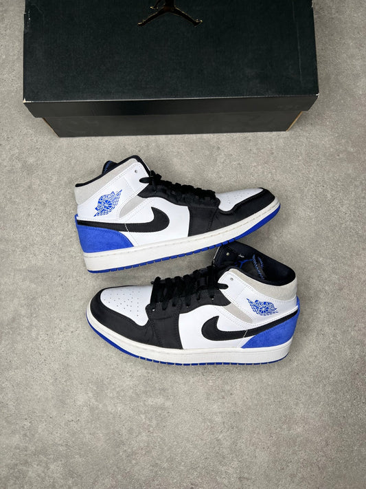 Nike - Jordan 1 Mid Royal Black Toe (Pre - Loved) - Heat Providers