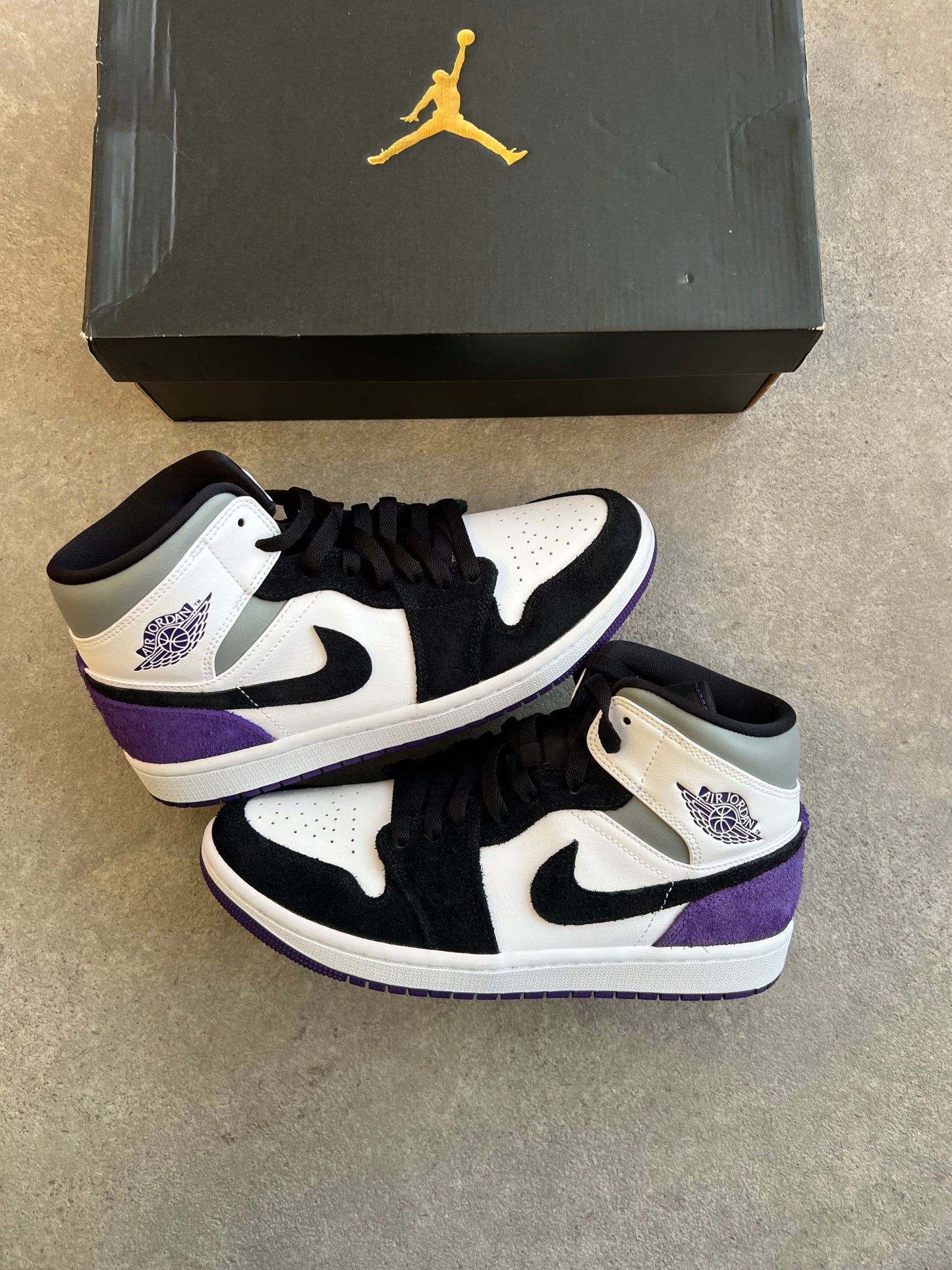 Nike - Jordan 1 Mid SE Purple Union - Heat Providers