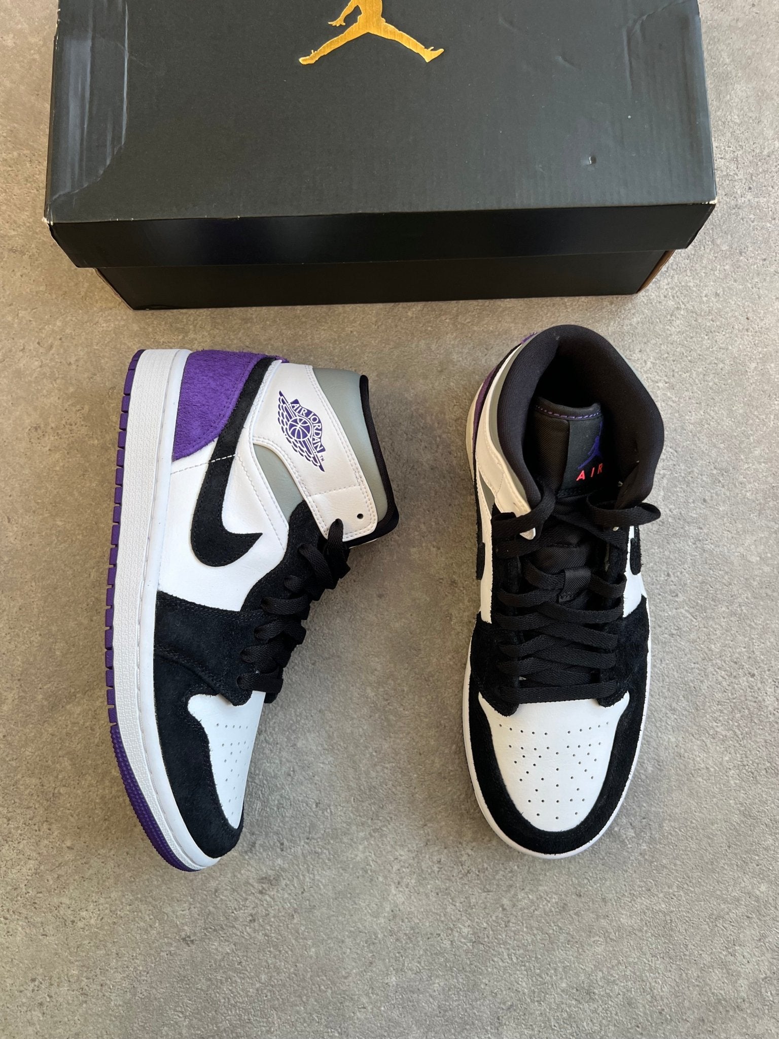 Nike - Jordan 1 Mid SE Purple Union - Heat Providers