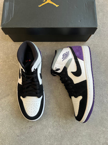 Nike - Jordan 1 Mid SE Purple Union - Heat Providers