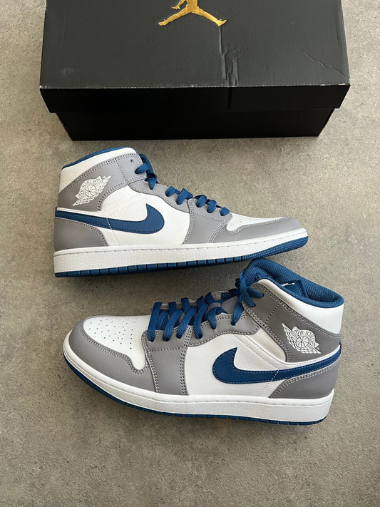 Nike - Jordan 1 Mid True Blue - Heat Providers