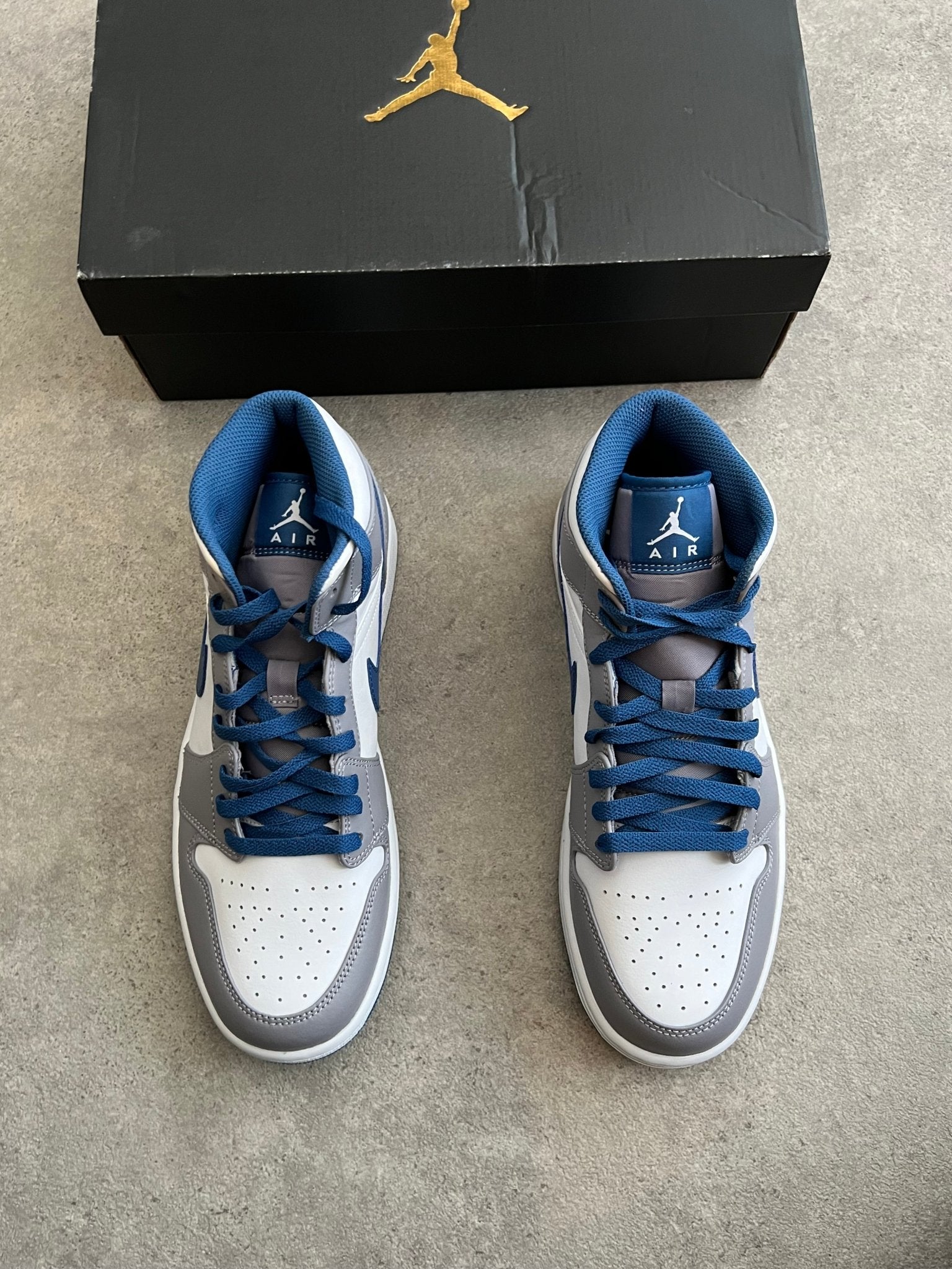 Nike - Jordan 1 Mid True Blue - Heat Providers
