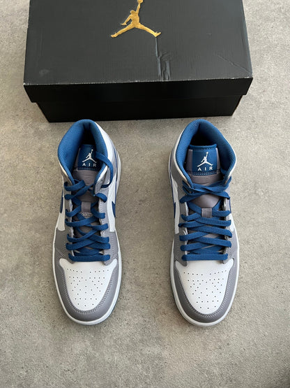 Nike - Jordan 1 Mid True Blue - Heat Providers