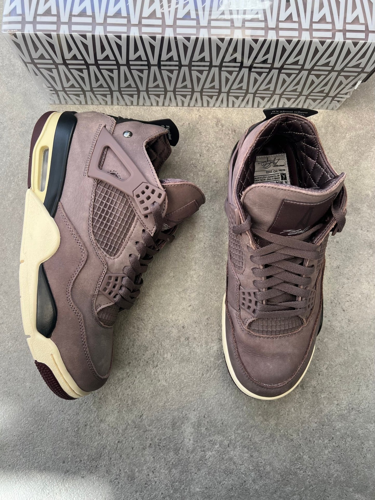 Nike - Jordan 4 'A Ma Maniére Violet Ore' (Pre - loved) - Heat Providers