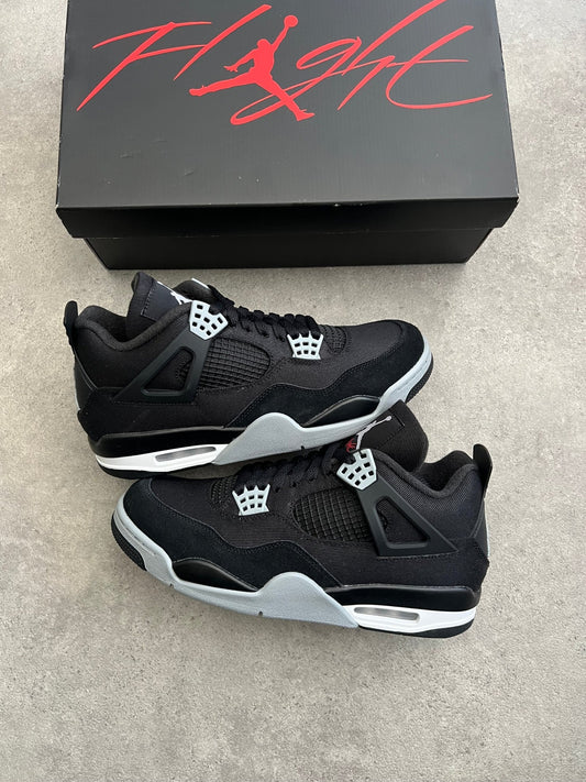 Nike - Jordan 4 Black Canvas - Heat Providers