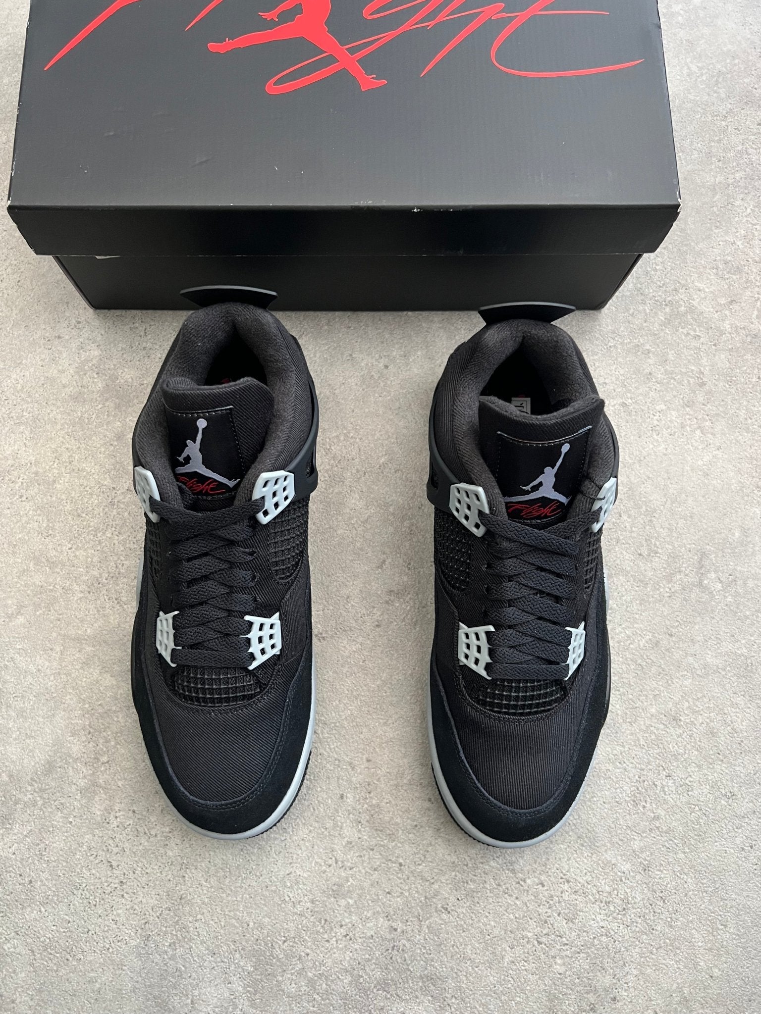 Nike - Jordan 4 Black Canvas - Heat Providers