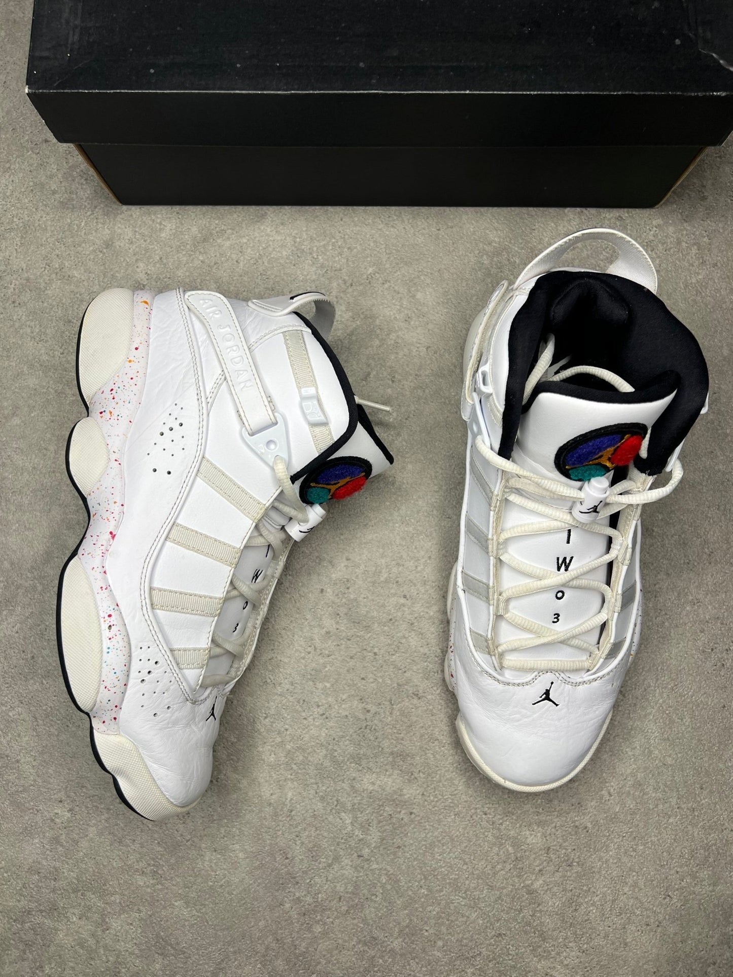 Nike - Jordan 6 Rings Confetti (Pre - Loved) - Heat Providers